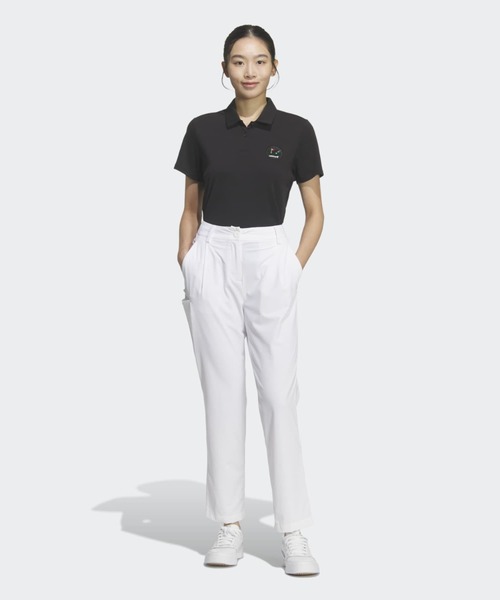 adidas（アディダス）の「4ウェイ 9/10 パンツ【adidas Golf/アディダスゴルフ】（スウェットパンツ・レディース・ホワイト・LARGE/MEDIUM/SMALL/X-LARGE/X-SMALL）」の3枚目の写真