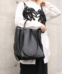 atneK（アトネック）の「【atneK】サイドワイドベルトショルダーバッグ（ショルダーバッグ）」
