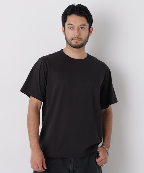 NANO universe(ナノユニバース)の「USA×COOLMAX(R) Tシャツ 半袖(Tシャツ/カットソー・メンズ・ネイビー/ブラック/ホワイト・L/M/XL/S)」の18枚目の写真