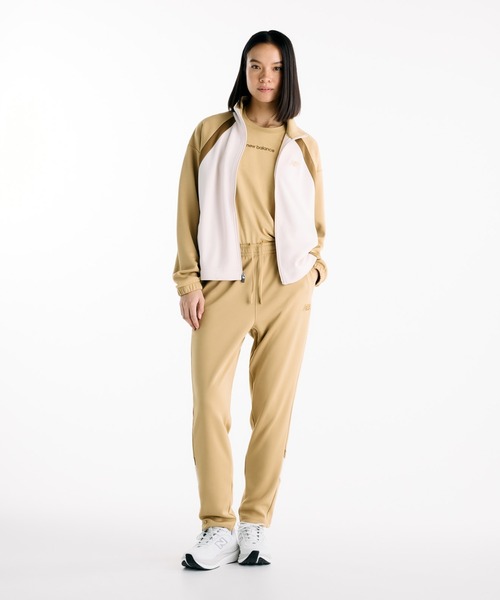 NEW BALANCE（ニューバランス）の「New Balance ニューバランス ニットパンツ(テーパード)（その他パンツ・レディース・ブラウン/ブラック・S/L/M/XL）」の4枚目の写真