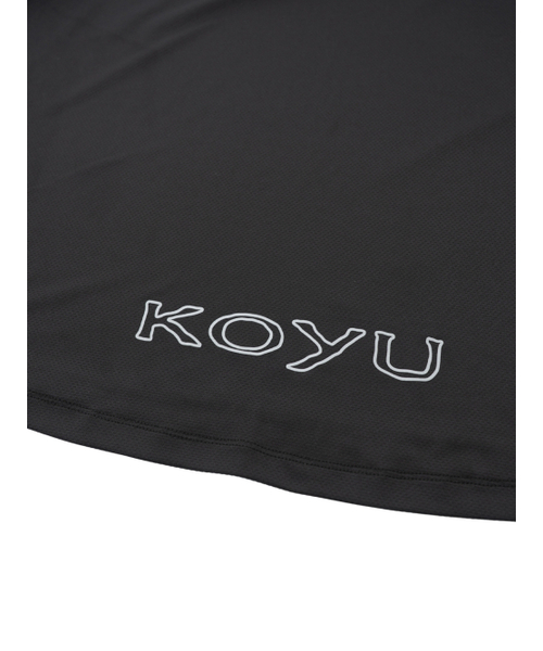 KOYU (コユ)（コユ）の「アスキン クールドライメッシュショートスリーブ[ブラック]（Tシャツ/カットソー・メンズ・その他・1/2/3）」の5枚目の写真