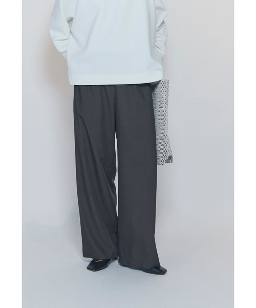 1er Arrondissement(プルミエアロンディスモン)の「テンセルワイドパンツ(その他パンツ・レディース・ベージュ/ブラウン系その他5・36/38)」の3枚目の写真