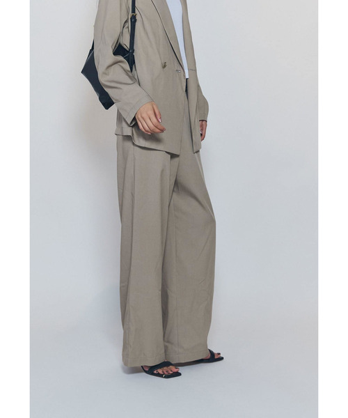 1er Arrondissement(プルミエアロンディスモン)の「テンセルワイドパンツ(その他パンツ・レディース・ベージュ/ブラウン系その他5・36/38)」の14枚目の写真