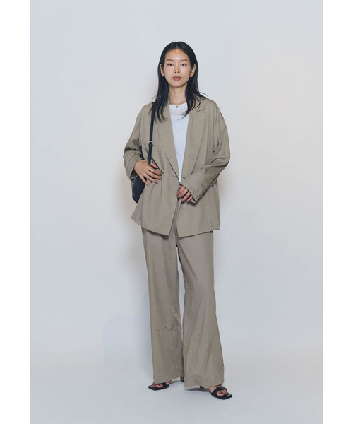 1er Arrondissement(プルミエアロンディスモン)の「テンセルワイドパンツ(その他パンツ・レディース・ベージュ/ブラウン系その他5・36/38)」の16枚目の写真