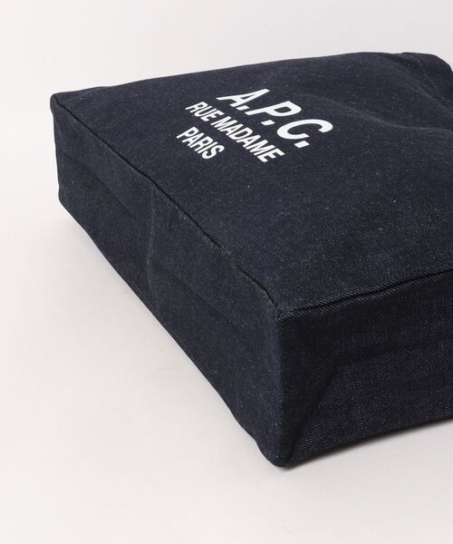 A.P.C.（アーペーセー）の「Lou Rue Madame 2.0 Horizon トートバッグ（トートバッグ・レディース・インディゴブルー・ONESIZE）」の3枚目の写真
