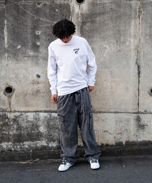 DC SHOES(ディーシーシューズ)の「DC SHOES メンズ 26 GAME APP LS ロンT 【2026年秋冬モデル】/バックプリント長袖ロンT(Tシャツ/カットソー・メンズ・ホワイト/ブラック/ベージュ・SMALL/MEDIUM/LARGE/X-LARGE)」の11枚目の写真