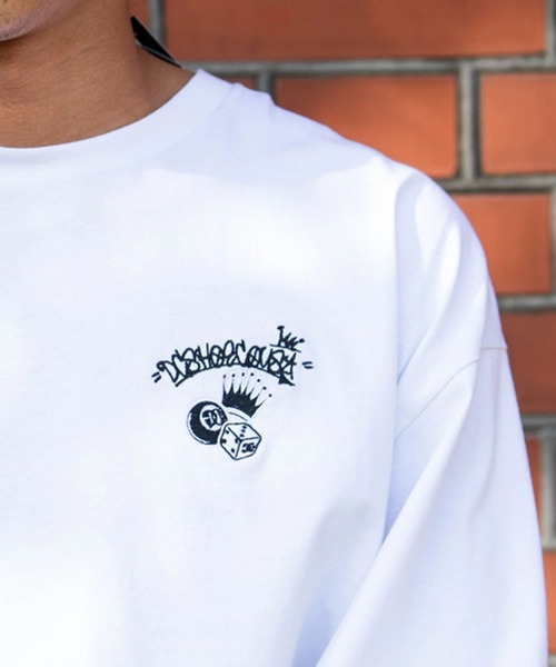 DC SHOES(ディーシーシューズ)の「DC SHOES メンズ 26 GAME APP LS ロンT 【2026年秋冬モデル】/バックプリント長袖ロンT(Tシャツ/カットソー・メンズ・ホワイト/ブラック/ベージュ・SMALL/MEDIUM/LARGE/X-LARGE)」の8枚目の写真