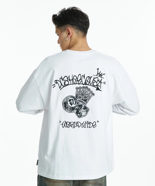 DC SHOES(ディーシーシューズ)の「DC SHOES メンズ 26 GAME APP LS ロンT 【2026年秋冬モデル】/バックプリント長袖ロンT(Tシャツ/カットソー・メンズ・ホワイト/ブラック/ベージュ・SMALL/MEDIUM/LARGE/X-LARGE)」の7枚目の写真