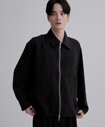 tk.TAKEO KIKUCHI（ティーケータケオキクチ）の「【接触冷感／UVカット】ジップシャツアウター（シャツ/ブラウス）」