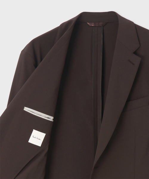 Paul Smith(ポールスミス)の「パフォーマンスストレッチ 2Bジャケット / 263173 WTVJK03(テーラードジャケット・メンズ・ブラック/ダークブラウン・L2/X-LARGE/LARGE/MEDIUM/SMALL)」の5枚目の写真