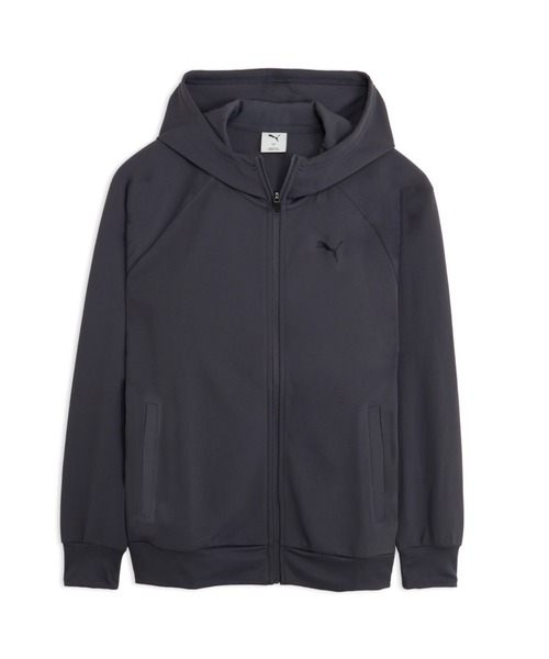 PUMA(プーマ)の「PUMA プーマ メンズ トレーニング ジャケット 2.0(ジャージ・メンズ・グレー/ブラック×レッド・SMALL/MEDIUM/XX-LARGE/X-LARGE/LARGE)」の1枚目の写真