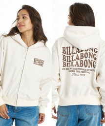 BILLABONG ウィメンズ SUEDE BONDING FLEECE ZIP PARKA パーカー 【2026年秋冬モデル】/ビラボンスウェードライクジップアップパーカー
