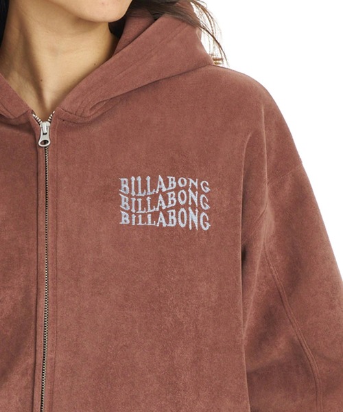 BILLABONG（ビラボン）の「BILLABONG ウィメンズ SUEDE BONDING FLEECE ZIP PARKA パーカー 【2026年秋冬モデル】/ビラボンスウェードライクジップアップパーカー（パーカー・レディース・ホワイト/ブルー系その他/ブラウン系その他/オフホワイト・MEDIUM）」の15枚目の写真