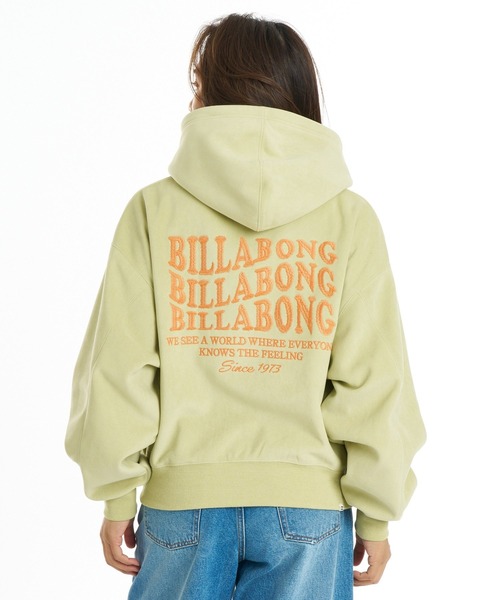 BILLABONG（ビラボン）の「BILLABONG ウィメンズ SUEDE BONDING FLEECE ZIP PARKA パーカー 【2026年秋冬モデル】/ビラボンスウェードライクジップアップパーカー（パーカー・レディース・ホワイト/ブルー系その他/ブラウン系その他/オフホワイト・MEDIUM）」の7枚目の写真