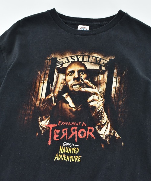 VINTAGE(ヴィンテージ)の「【USED】DELTA “Ripley's Haunted Adventure” ホラー Tシャツ(Tシャツ/カットソー・メンズ・ブラック・LARGE)」の2枚目の写真
