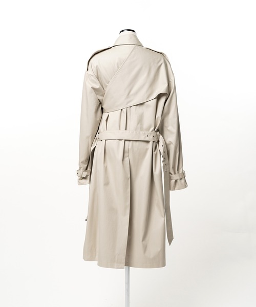 KEISUKEYOSHIDA(ケイスケヨシダ)の「Belted Trench Coat(その他アウター・レディース・ベージュ/ブラック・S/L/M)」の14枚目の写真