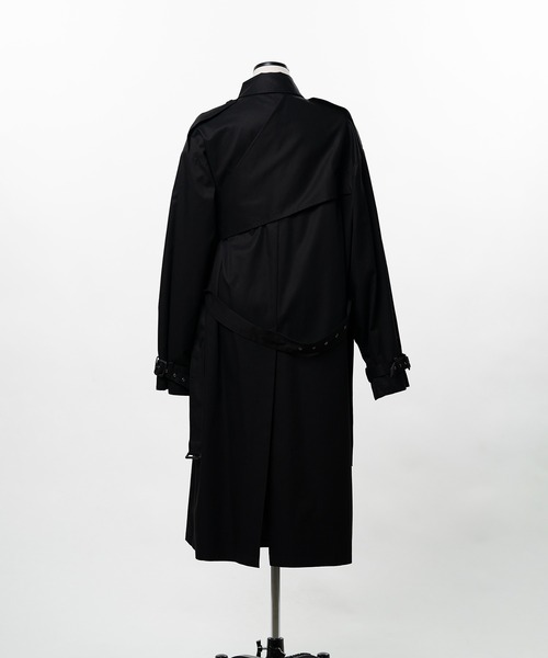KEISUKEYOSHIDA(ケイスケヨシダ)の「Belted Trench Coat(その他アウター・レディース・ベージュ/ブラック・S/L/M)」の8枚目の写真