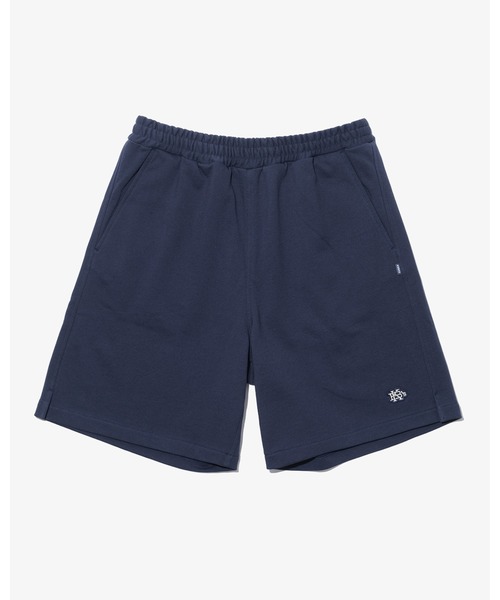 KEBOZ(ケボズ)の「EFG WAPPEN SWEAT SHORTS(スウェットパンツ・メンズ・アッシュグレー/ブラック/ネイビー/インディゴブルー/カモフラージュ・M/L/XL/2XL)」の3枚目の写真