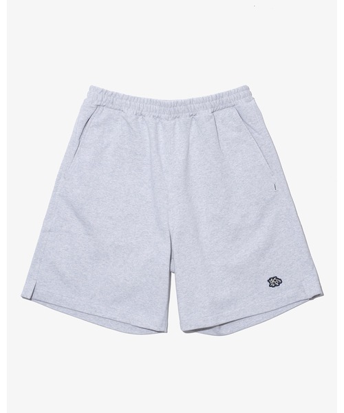 KEBOZ(ケボズ)の「EFG WAPPEN SWEAT SHORTS(スウェットパンツ・メンズ・アッシュグレー/ブラック/ネイビー/インディゴブルー/カモフラージュ・M/L/XL/2XL)」の1枚目の写真