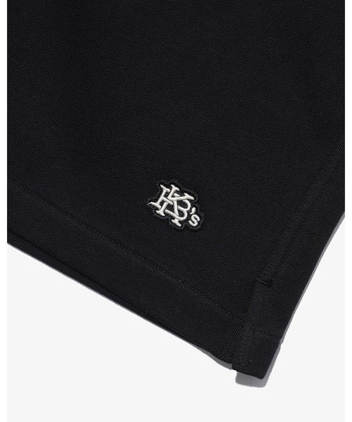 KEBOZ(ケボズ)の「EFG WAPPEN SWEAT SHORTS(スウェットパンツ・メンズ・アッシュグレー/ブラック/ネイビー/インディゴブルー/カモフラージュ・M/L/XL/2XL)」の12枚目の写真