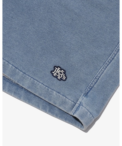 KEBOZ(ケボズ)の「EFG WAPPEN SWEAT SHORTS(スウェットパンツ・メンズ・アッシュグレー/ブラック/ネイビー/インディゴブルー/カモフラージュ・M/L/XL/2XL)」の15枚目の写真