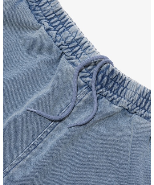KEBOZ(ケボズ)の「EFG WAPPEN SWEAT SHORTS(スウェットパンツ・メンズ・アッシュグレー/ブラック/ネイビー/インディゴブルー/カモフラージュ・M/L/XL/2XL)」の16枚目の写真