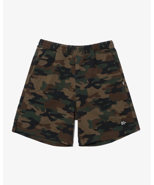 KEBOZ(ケボズ)の「EFG WAPPEN SWEAT SHORTS(スウェットパンツ・メンズ・アッシュグレー/ブラック/ネイビー/インディゴブルー/カモフラージュ・M/L/XL/2XL)」の18枚目の写真