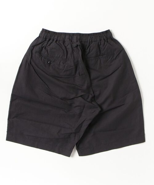 GOLD（ゴールド）の「GOLD / ゴールド：COTTON / RAMIE BORAD EASY SHORTS：26A-GL52613[MUS]（その他パンツ・メンズ・ブラック・S）」の2枚目の写真