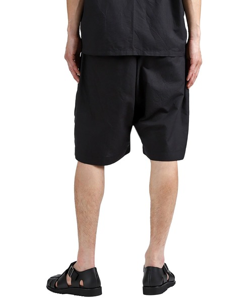 GOLD（ゴールド）の「GOLD / ゴールド：COTTON / RAMIE BORAD EASY SHORTS：26A-GL52613[MUS]（その他パンツ・メンズ・ブラック・S）」の7枚目の写真