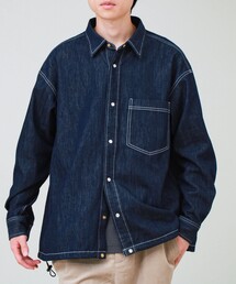 【デニムのようでデニムじゃない】NON DENIM SHIRTS ノンデニムシャツ