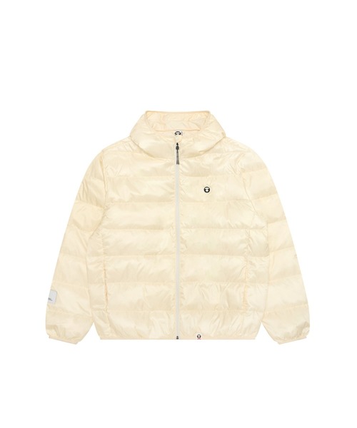 AAPE BY A BATHING APE(エーエイプバイアベイシングエイプ)の「AAPE NOW DOWN JACKET(ダウンジャケット/コート・メンズ・ブラック/アイボリー・MEDIUM/LARGE/X-LARGE/SMALL)」の2枚目の写真