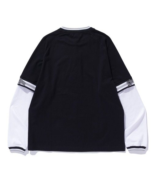 XLARGE(エクストララージ)の「XLARGE 91LAYERD L/S TEE(Tシャツ/カットソー・メンズ・ブラック/カモフラージュ・L/XL/S/M)」の14枚目の写真
