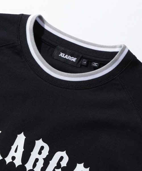 XLARGE(エクストララージ)の「XLARGE 91LAYERD L/S TEE(Tシャツ/カットソー・メンズ・ブラック/カモフラージュ・L/XL/S/M)」の5枚目の写真