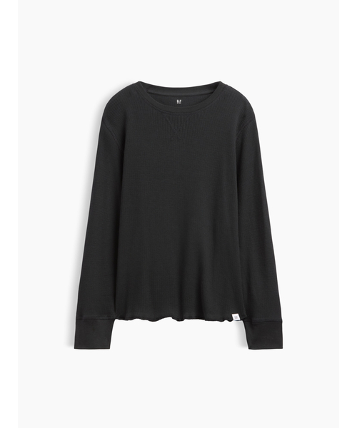 ワッフルニット クルーネックTシャツ (キッズ)（Tシャツ/カットソー