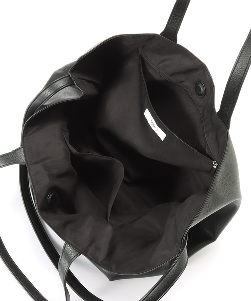 OSKR(オーエスケーアール)の「OSKR / オーエスケーアール 別注 3WAY LARGE Tote BAG(トートバッグ・メンズ・ブラウン/ブラック・FREE)」の6枚目の写真