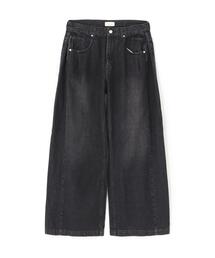 Toironier/トワロニエ/Side Tuck Double Denim