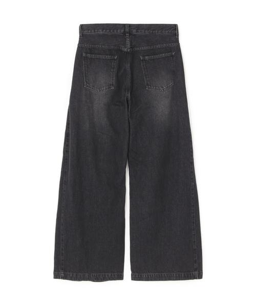 Toironier(トワロニエ)の「Toironier/トワロニエ/Side Tuck Double Denim(デニムパンツ・メンズ・ブラック/その他35・2/1)」の3枚目の写真