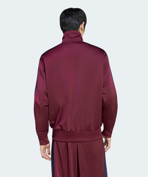 adidas(アディダス)の「スタジアム トリコット ルーズフィット トラックトップ(ジャージ) / アディダス adidas(ジャージ・メンズ・レッド・XX-LARGE/MEDIUM/SMALL/X-LARGE/X-SMALL/3XL/LARGE)」の2枚目の写真