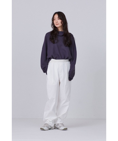 Y(ワイ)の「Y / ORGANIC COTTON CHINO BELTED TR(その他パンツ・メンズ・ネイビー/ホワイト・MEDIUM/LARGE/SMALL)」の17枚目の写真