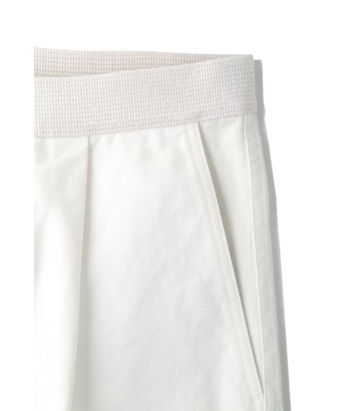 Y(ワイ)の「Y / ORGANIC COTTON CHINO BELTED TR(その他パンツ・メンズ・ネイビー/ホワイト・MEDIUM/LARGE/SMALL)」の20枚目の写真