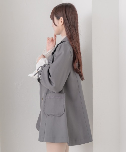 couture BY ROJITA(クチュールバイロジータ)の「【セットアップ対応】ダブルボタンテーラードジャケット(テーラードジャケット・レディース・ブラック/グレー/ブラウン・FREE)」の16枚目の写真