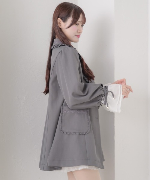 couture BY ROJITA(クチュールバイロジータ)の「【セットアップ対応】ダブルボタンテーラードジャケット(テーラードジャケット・レディース・ブラック/グレー/ブラウン・FREE)」の17枚目の写真