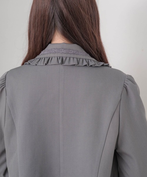 couture BY ROJITA(クチュールバイロジータ)の「【セットアップ対応】ダブルボタンテーラードジャケット(テーラードジャケット・レディース・ブラック/グレー/ブラウン・FREE)」の19枚目の写真
