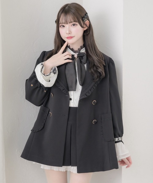 couture BY ROJITA(クチュールバイロジータ)の「【セットアップ対応】ダブルボタンテーラードジャケット(テーラードジャケット・レディース・ブラック/グレー/ブラウン・FREE)」の15枚目の写真