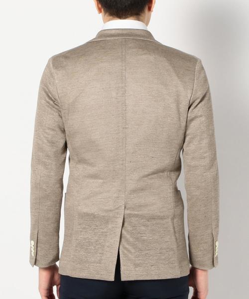 SHIPS（シップス）の「SD: メランジ ソリッド ジャージー ジャケット■（テーラードジャケット・メンズ・カーキ/オリーブ・50/46/48/52/42/44）」の5枚目の写真