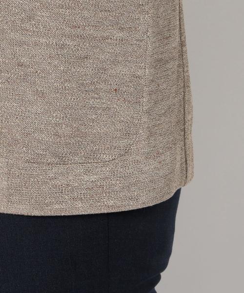 SHIPS（シップス）の「SD: メランジ ソリッド ジャージー ジャケット■（テーラードジャケット・メンズ・カーキ/オリーブ・50/46/48/52/42/44）」の11枚目の写真