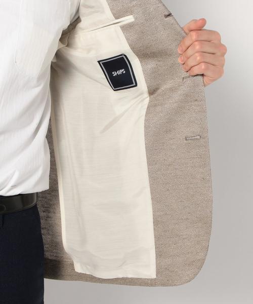 SHIPS（シップス）の「SD: メランジ ソリッド ジャージー ジャケット■（テーラードジャケット・メンズ・カーキ/オリーブ・50/46/48/52/42/44）」の12枚目の写真