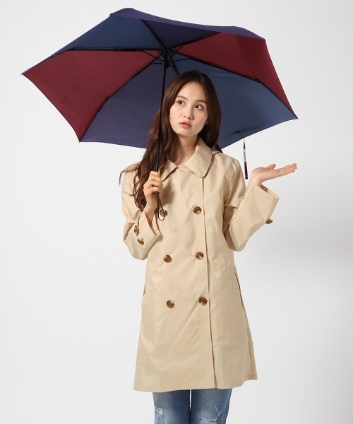 GLOBAL WORK（グローバルワーク）の「アンブレラ Women/715357（折りたたみ傘・レディース・レッド系その他/ブルー系その他・FREE）」の5枚目の写真