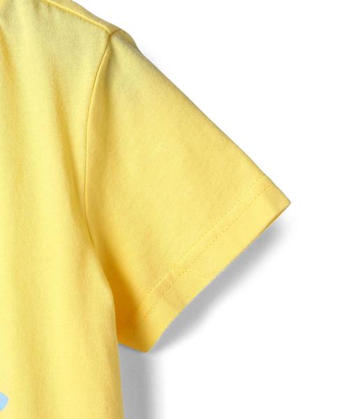 green label relaxing（グリーンレーベルリラクシング）の「【KIDS】コットン ナマケモノプリント Tシャツ ショートスリーブ◆（Tシャツ/カットソー・キッズ・オフホワイト/クリーム・105/135/125/115/95）」の5枚目の写真