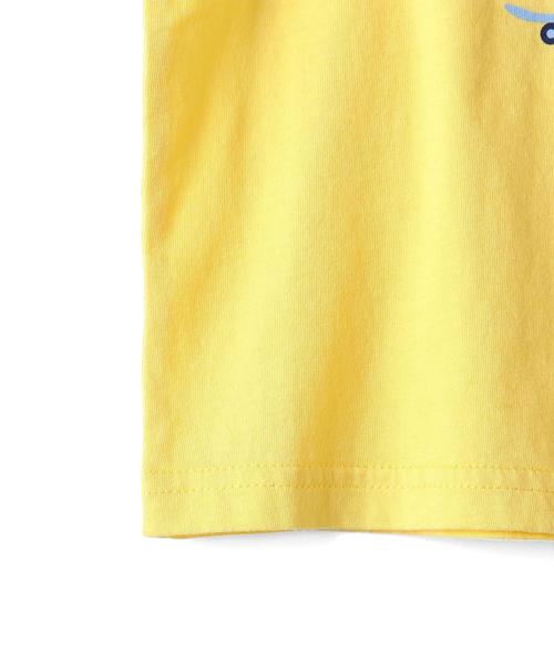 green label relaxing（グリーンレーベルリラクシング）の「【KIDS】コットン ナマケモノプリント Tシャツ ショートスリーブ◆（Tシャツ/カットソー・キッズ・オフホワイト/クリーム・105/135/125/115/95）」の6枚目の写真